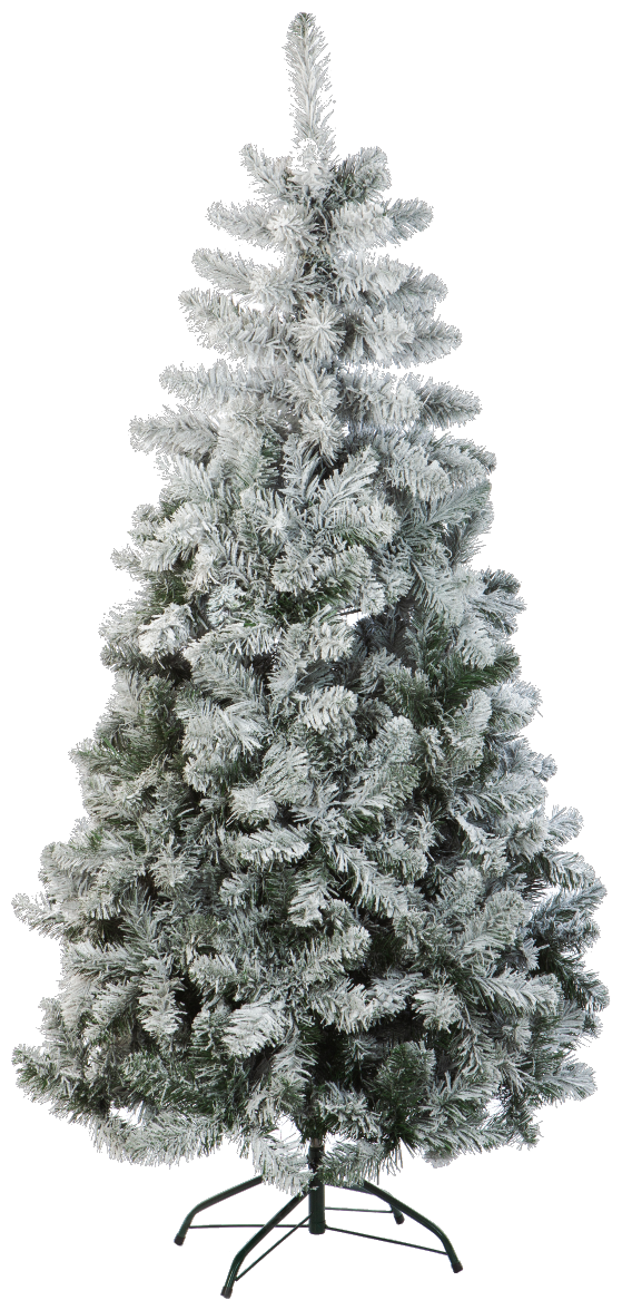  искусственная Crystal trees Вернисажная в снегу, 150 см —  в .