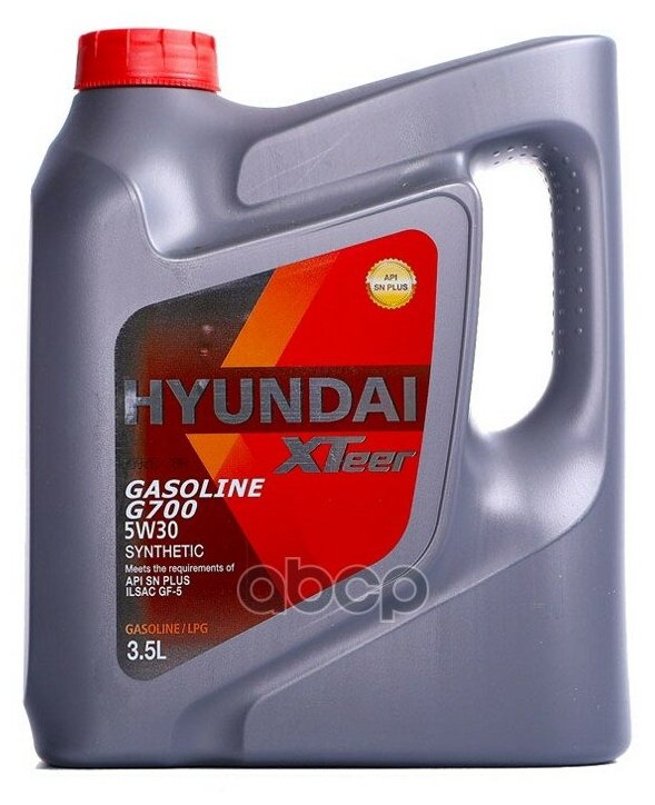 HYUNDAI XTeer Масло Синтетическое Моторное Gasoline G700 5w30 Sn 3,5 Л