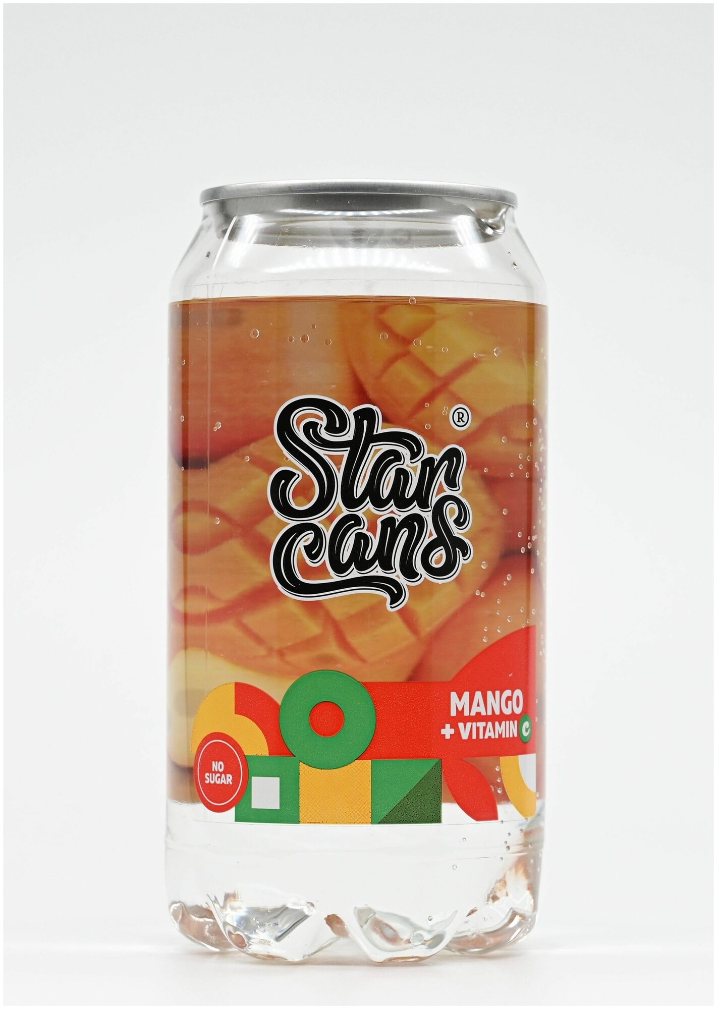 Напиток газированный со вкусом Манго StarCans Витаминная вода Лимонад с витаминами без Сахара без калорий - фотография № 4