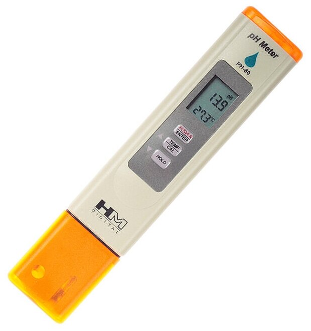 HM Digital Идеальный pH метр PH-80 для измерения pH и температуры PH80