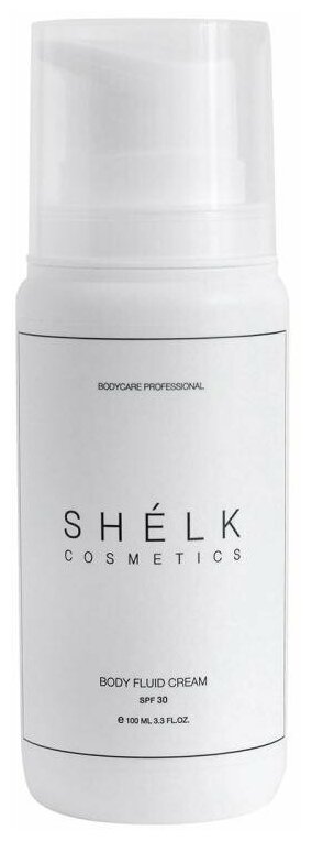 Shelk Cosmetics Солнцезащитный флюид-крем для тела SPF30, 100 мл