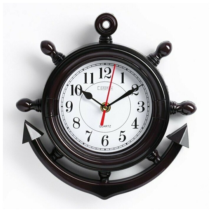 Подарки Настенные часы "Якорь" (24 х 23 х 4 см)