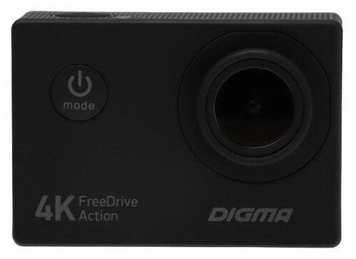 Видеорегистратор DIGMA FreeDrive Action 4K, черный - фотография № 8