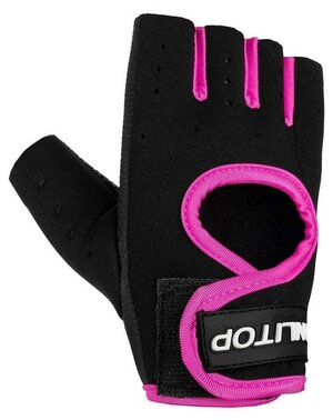 Перчатки спортивные ONLITOP размер XL, цвет черный-розовый
