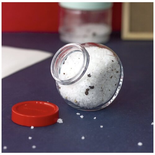 Банка с гранями/банка неваляшка/Емкость для хранения продуктов, Банка для сыпучих продуктов, Резервуар для хранения. 200 мл.