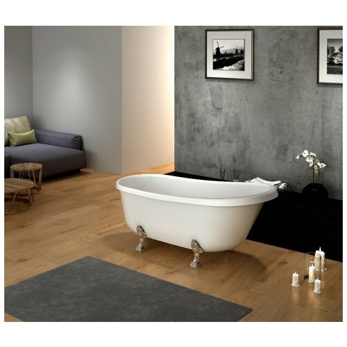 Акриловая ванна BelBagno Abile BB04 170x81 белая