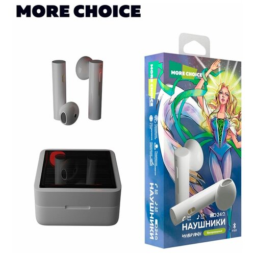 Наушники More choice BW41S TWS белый 154000₽