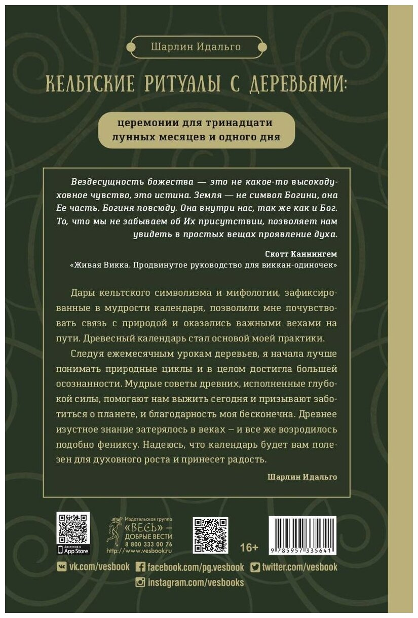 Кельтские ритуалы с деревьями: церемонии для тринадцати лунных месяцев и одного дня (3564) - фото №2