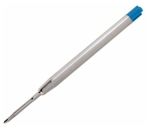 Стержень шариковый 0,7 мм, L-99 мм, металл, для автоматических ручек, синий