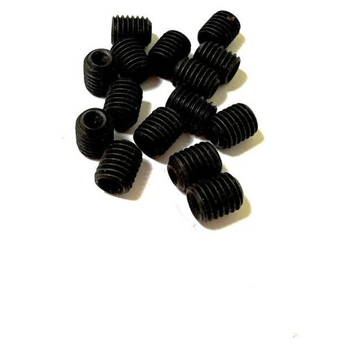 Винт 8х8 установочный DIN 916 с внутренний шестигранником и коническим концом кл. пр. 12.9 (20шт)