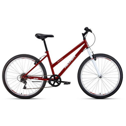 26 ALTAIR MTB HT Low 2021 (рама 15; красный/белый) велосипед altair mtb ht 26 low 26 6 ск рост 15 2022 темно синий розовый ibk22al26118