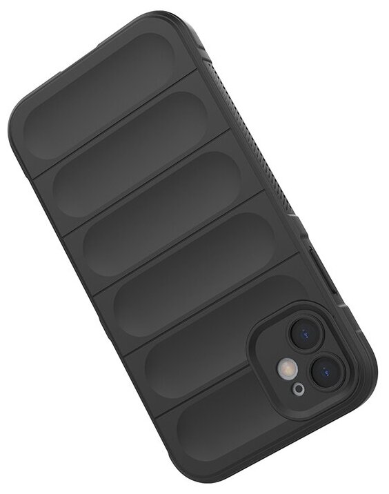 Противоударный чехол Flexible Case для iPhone 11 черный