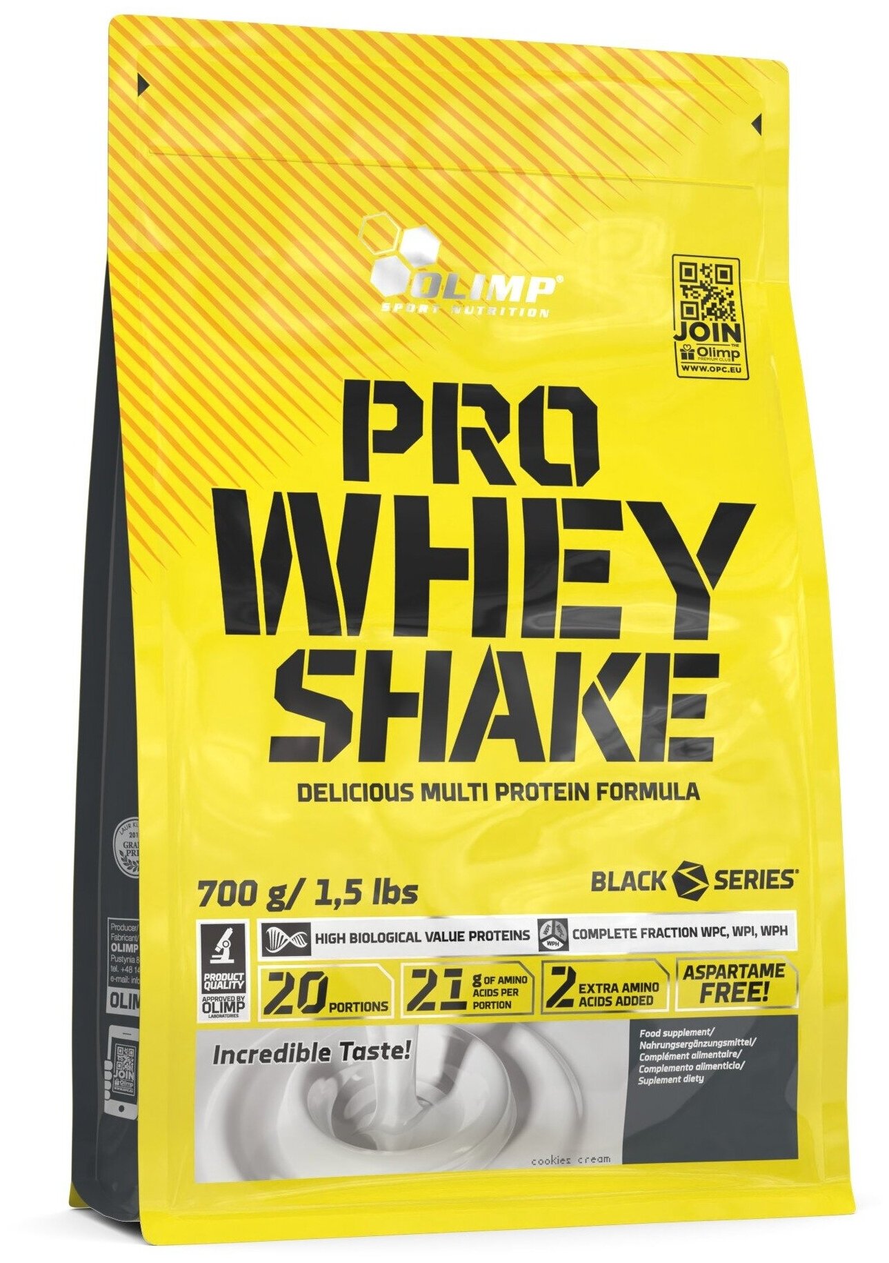 Сывороточный протеин OLIMP Pro Whey Shake 2270 г, Клубника