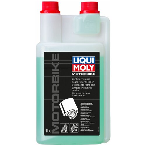 Очиститель-концентрат воздушных фильтров мототехники LIQUI MOLY Motorbike Luft-Filter-Reiniger 1 л