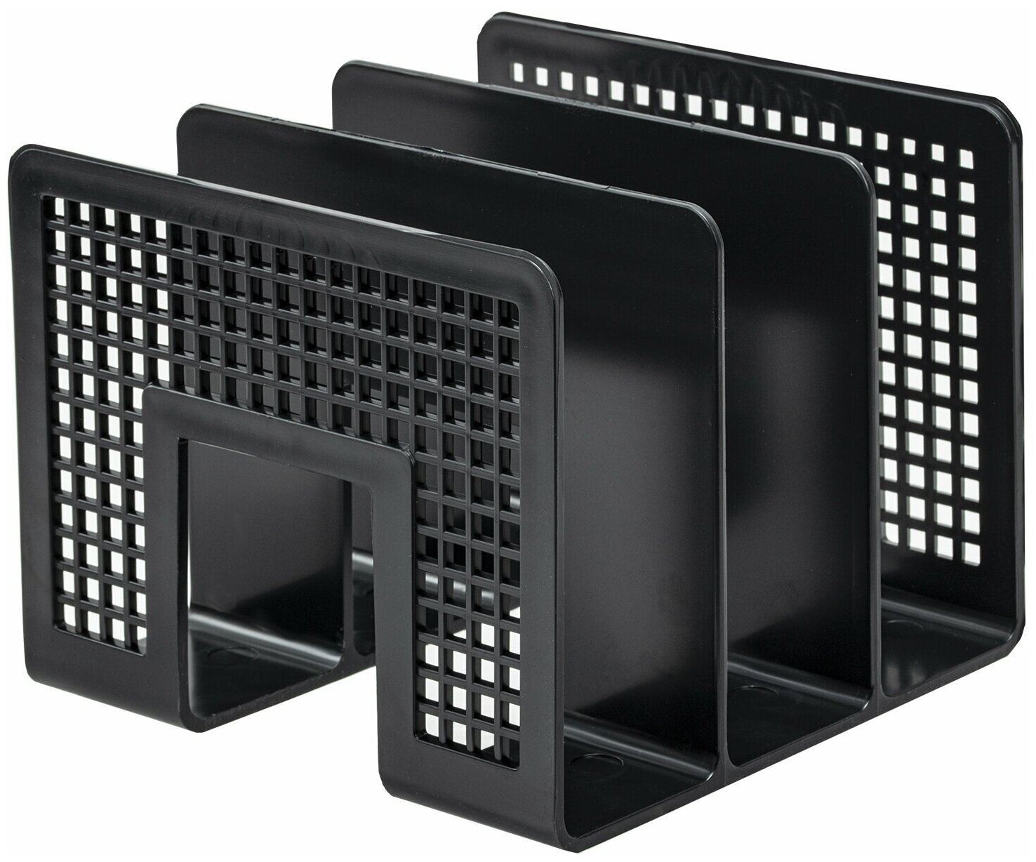 фото Лоток горизонтальный для бумаги BRAUBERG Radikal 235364/235365 (3 отд.)