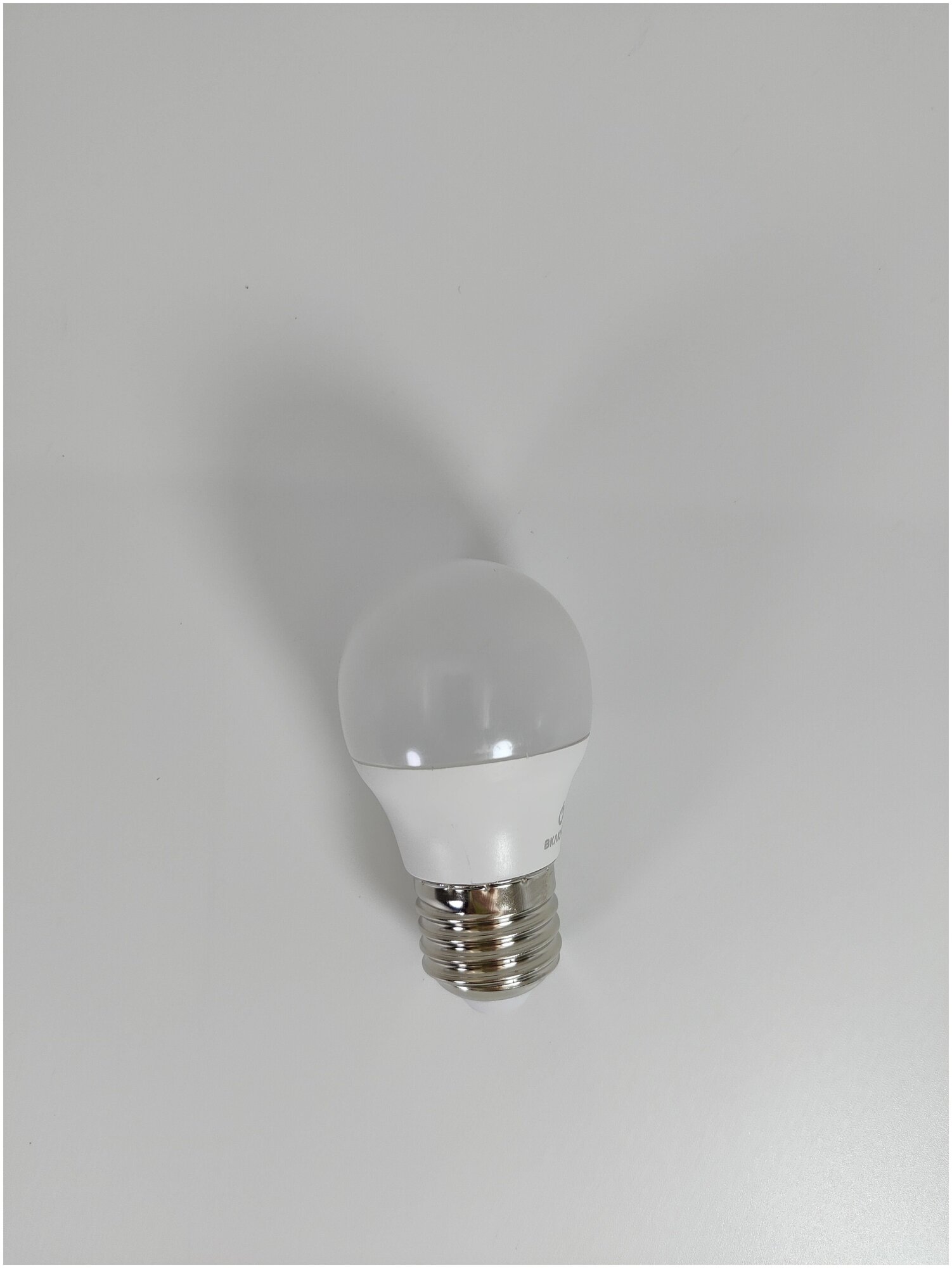 Лампа светодиодная 6W E27 шарик 10 шт 4000K 220V (LED PREMIUM G45-6W-E27-W) Включай - фотография № 3