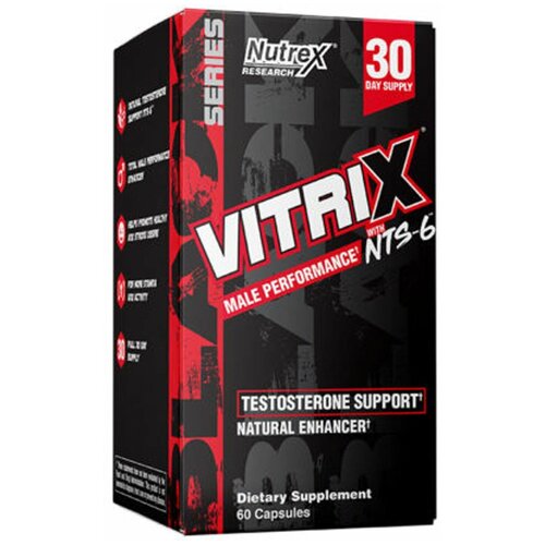 Средства для повышения тестостерона NUTREX Vitrix Inernational 760 мг 80 капсул