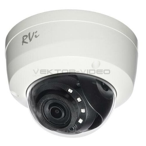 RVi-1NCD2024 (2.8) white Купольная IP-видеокамера видеокамера rvi 1ace210 2 8 white купольная