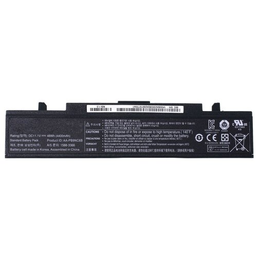 Аккумулятор / батарея AA-PB9MC6B Premium для Samsung R525, NP350V5C, NP550P5C, NP350E7C, NP270E5E, R418, R522, RC520 и др. / 11,1V 4400mAh 48,84Wh аккумуляторная батарея anybatt 11 u2 1387 4400mah для samsung r780 np305e5a rv510 np355v4c r428 np550p5c rv513 np r540 rf511 r620 300v5a r720 355v5c r538 np r519 r418 np r525 np270e5e np300v4a p580 300e5c r590 350v5c