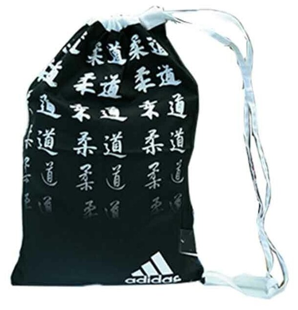 Мешок для кимоно Satin Carry Bag Judo черно-белый - фотография № 1