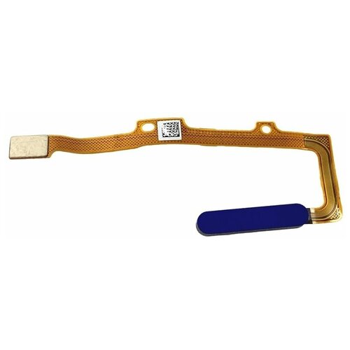 Шлейф для Huawei Honor 20 / 20 Pro / Nova 5T на сканер датчик отпечатка пальцев Синий