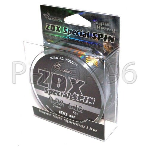 фото Леска allvega zdx special spin 0.35 100м