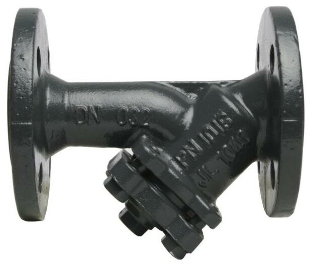 фото Фильтр механической очистки Danfoss FVF с пробкой (Ру-25) фланцевый, чугун, со сливом, с магнитной вставкой