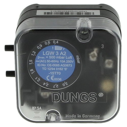 Датчик-реле давления газа и воздуха Dungs LGW 3 A2