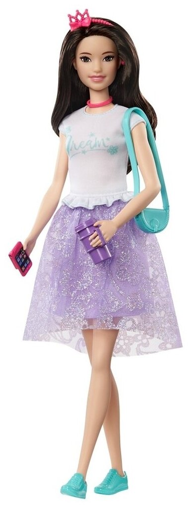 Barbie "Приключения Принцессы. Кукла Брюнетка" - фото №5