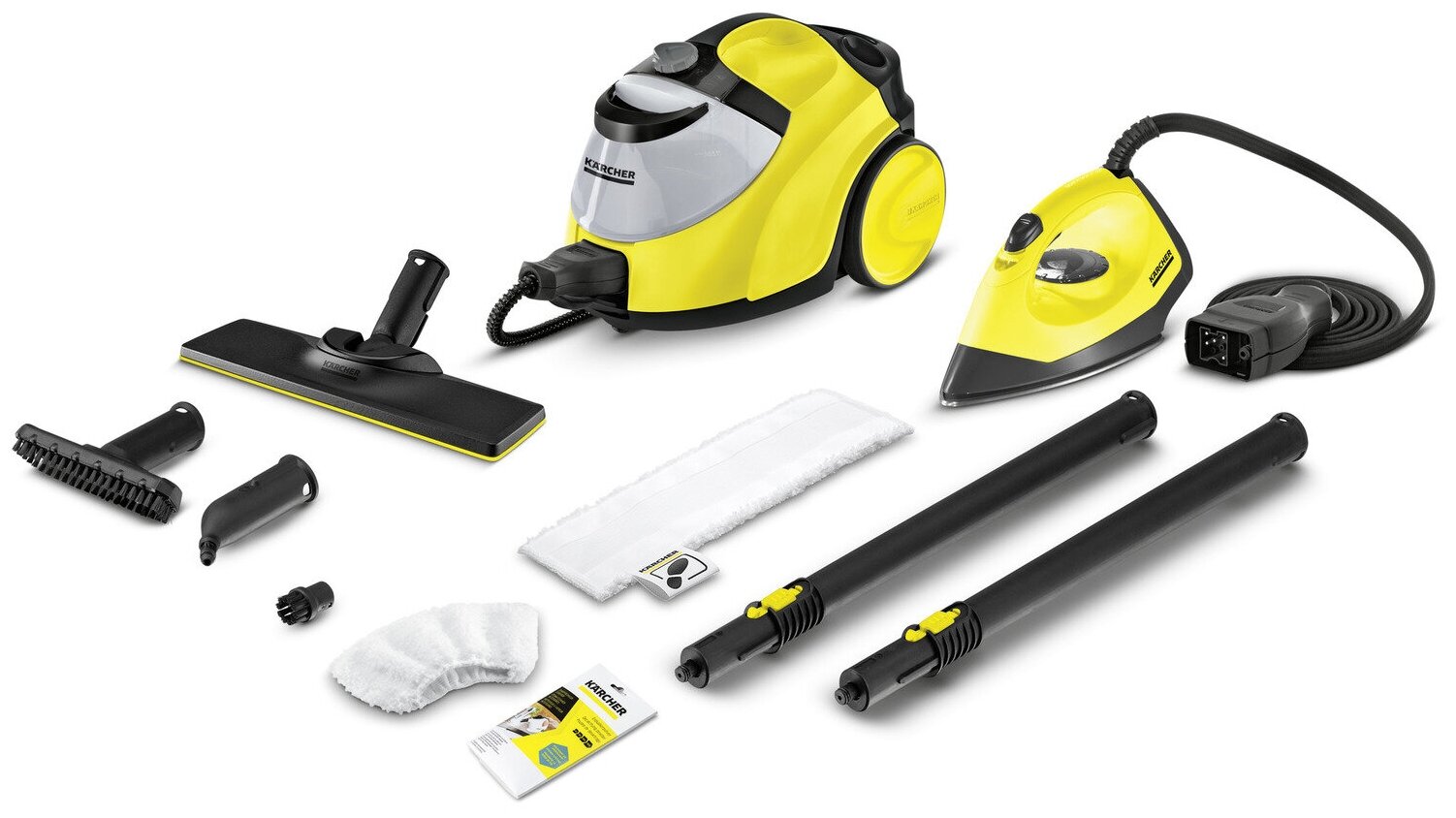 Пароочиститель Karcher Karcher SC 5 EasyFix Iron Kit 2200Вт жёлтый чёрный