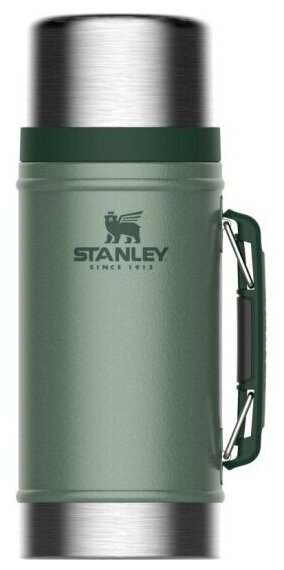 Термос для еды Stanley Classic 0.94 L темно-зелёный