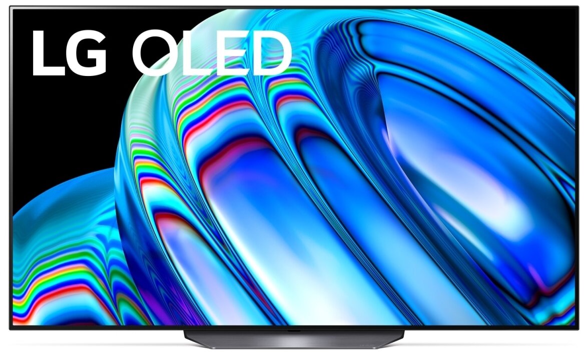 Телевизор LG OLED65B2RLA.ADKG, 65", OLED, 4K Ultra HD, черный - фото №1