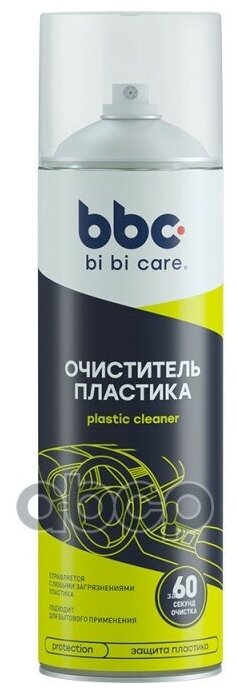 Очиститель Пластика 650 Мл BiBiCare арт. 4019