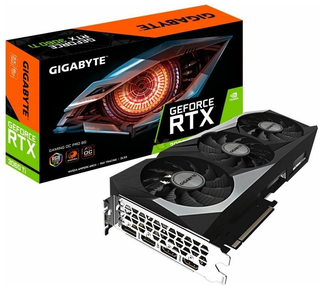Видеокарта GIGABYTE GeForce RTX3080Ti GAMING OC 12 Гб GDDR6X