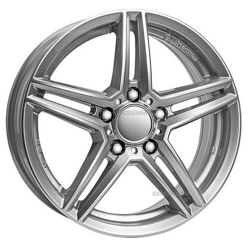 Диск 6,5*16 5*112 ET49 66,5 Rial M10 Polar Silver