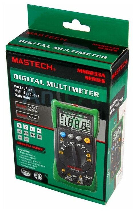 Портативный мультиметр MASTECH 13-2006 M300