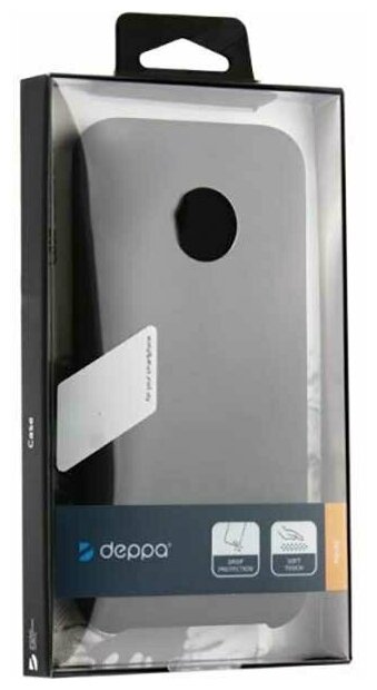 Чехол-крышка Deppa MagSafe для iPhone 13 Pro Max, силикон, черный - фото №6