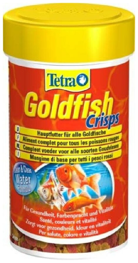 TetraGoldfish Pro корм для золотых рыбок в чипсах 100 мл - фотография № 9