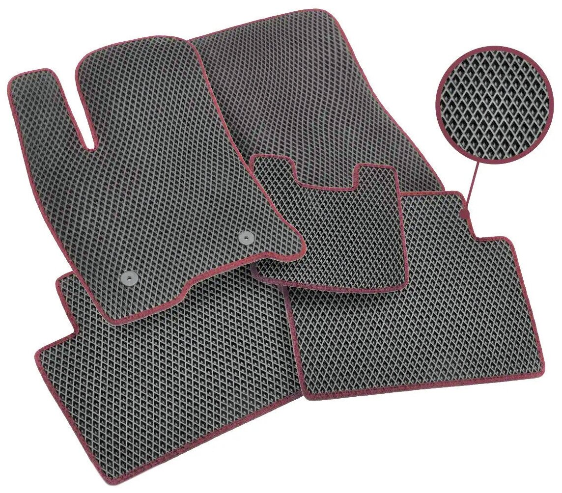 фото Автомобильные водонепроницаемые EVA(ЭВА) коврики на салон автомобиля GAC