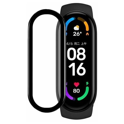 Пленка ударопрочная 3D для умных часов Xiaomi Mi Band 5 240₽