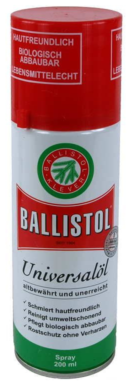 Масло оружейное Ballistol spray, 200 мл