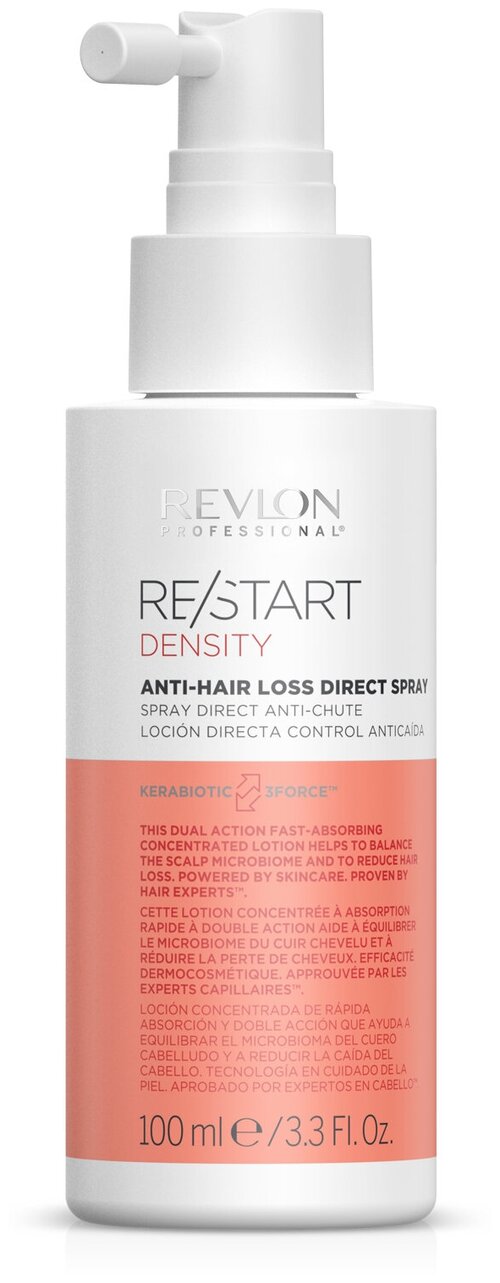 Спрей Revlon Professional Re/Start Re/Start Density Anti-Hair Loss Direct Spray, Спрей против выпадения волос, 100 мл