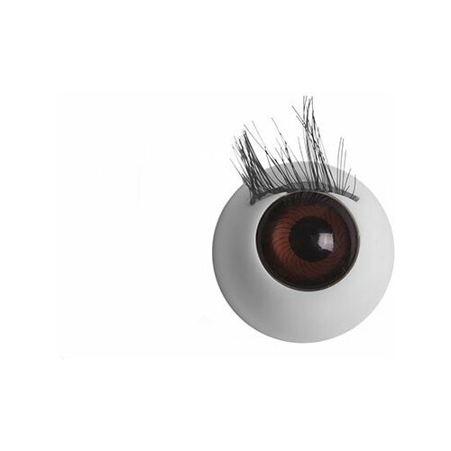 Глаза TBY. TR-20 с ресницами цв. коричневый