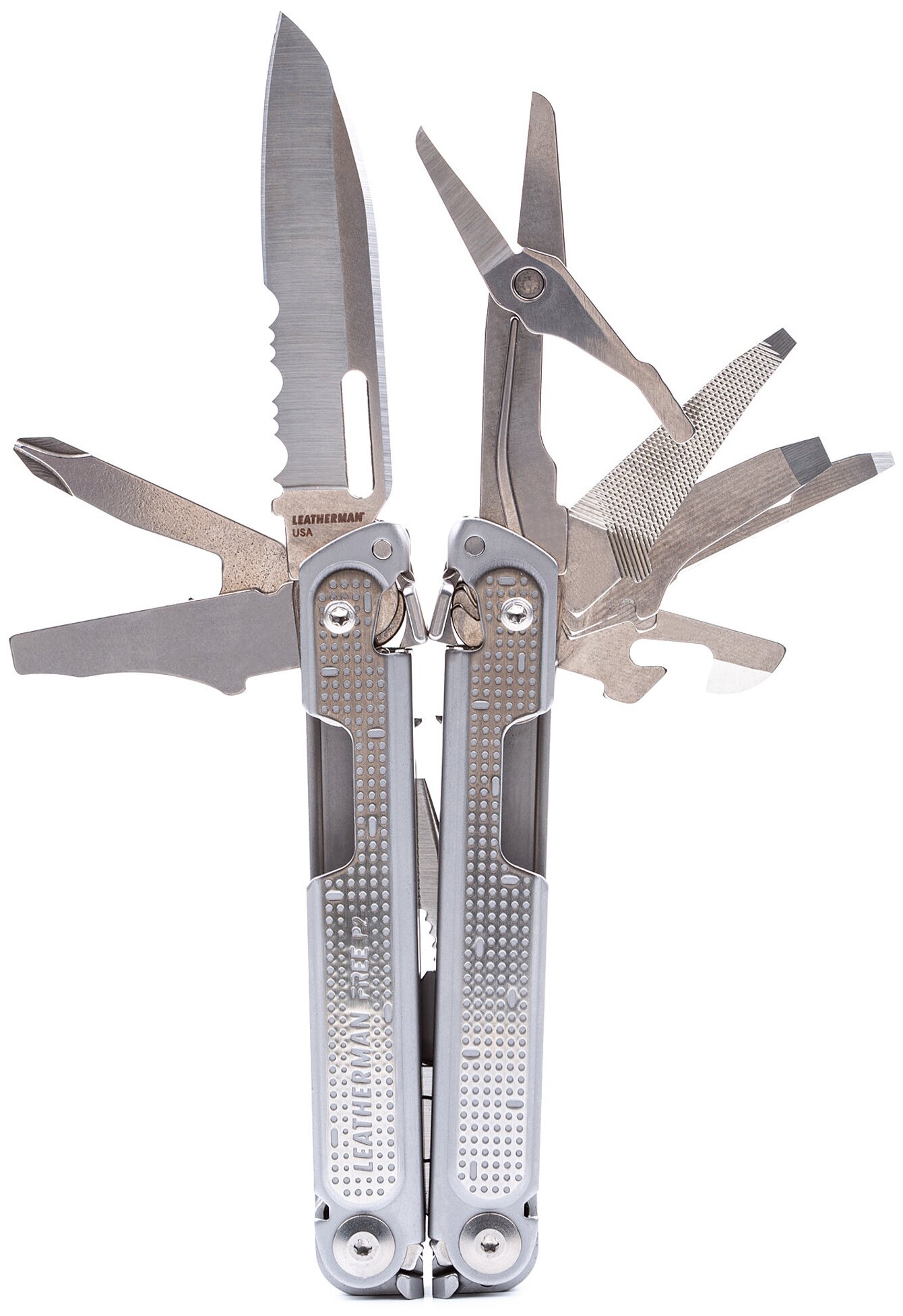 Мультитул Leatherman Free P2 (832638) 100мм 19функций серебристый - фото №15