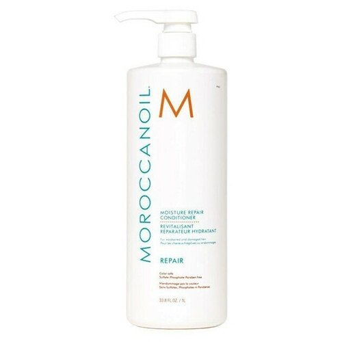 Moroccanoil Moisture Repair Conditioner - Кондиционер для волос восстанавливающий 1000 мл moroccanoil moisture repair conditioner кондиционер увлажняющий восстанавливающий 1000 мл