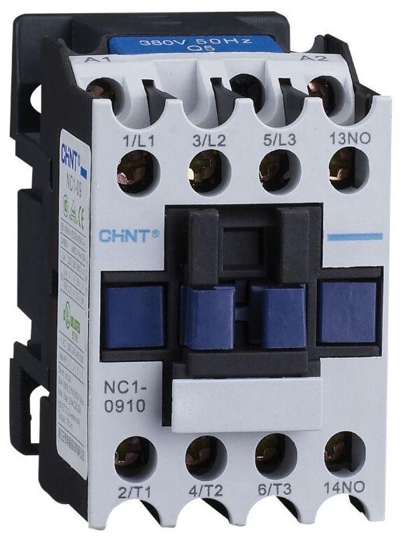 CHINT Контактор NC1-0910 9А 230В/АС3 1НО 50Гц (R)