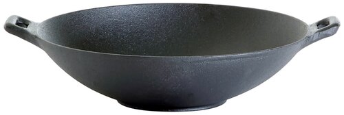 Чугунная сковорода вок Paella World Malmist wokpann 37 cm