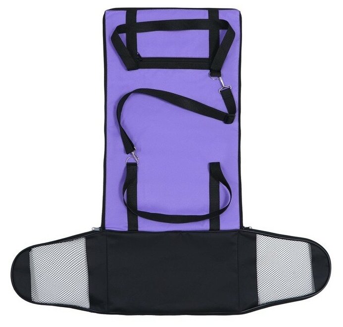 PerseiLine Сумка-переноска FLIP, размер S, 39 х 23 х 27 см фиолетовый - фотография № 7
