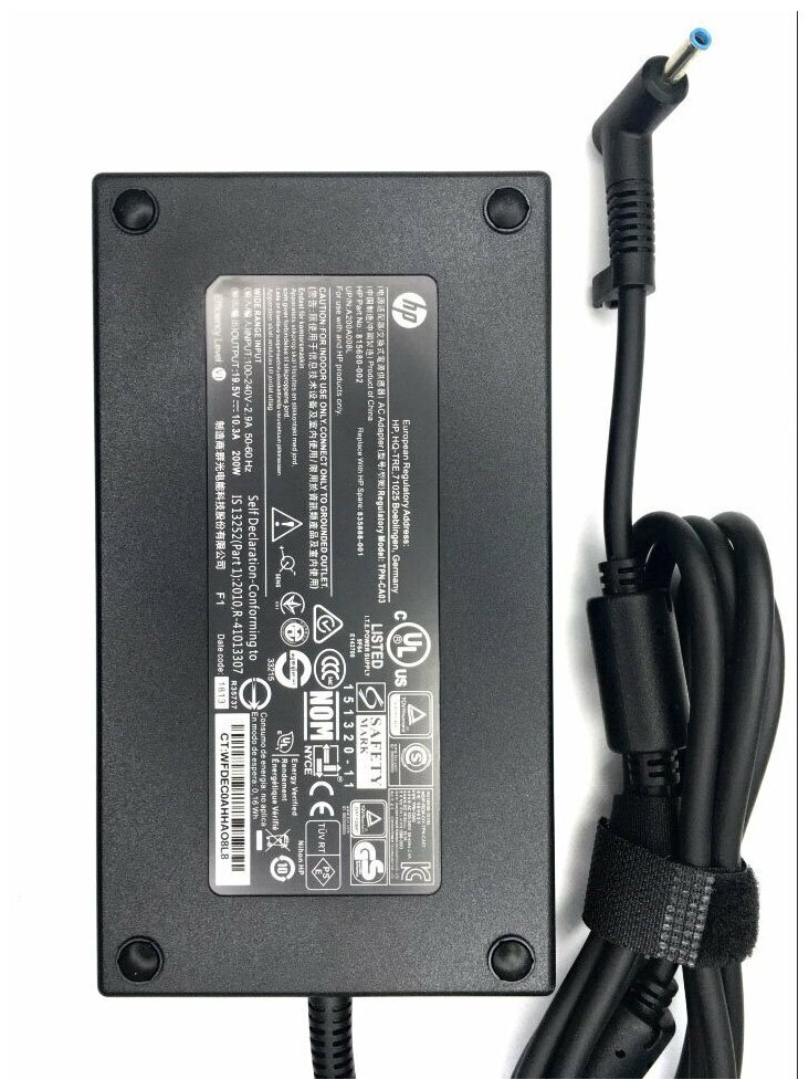 Для HP Pavilion Gaming 16-a0057ur Зарядное устройство блок питания ноутбука (Зарядка адаптер + кабельшнур)