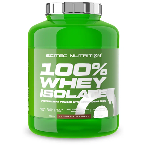 Протеин Scitec Nutrition 100% Whey Isolate, 2000 гр., шоколад